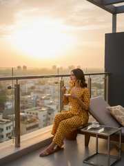 Printed Culotte Jumpsuit