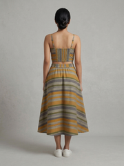 Striped Top with Skirt