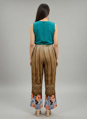 Printed Culotte Jumpsuit