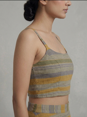 Striped Top with Skirt