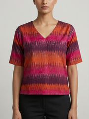 Print Ethnic Top
