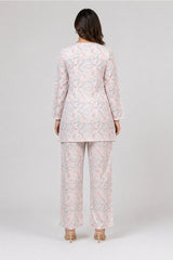 Cotton Printed Tunic with Palazzos