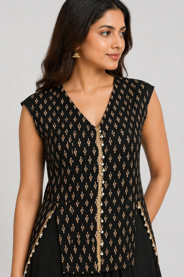 Printed Top with Palazzos