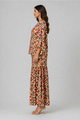 Bohemian Printed Tunic with Palazzos