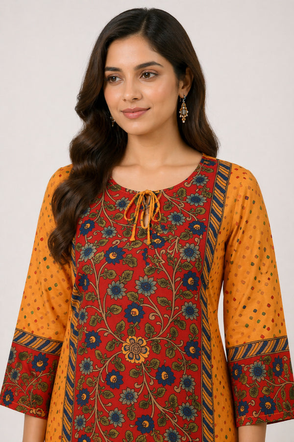 Floral Printed Kurti