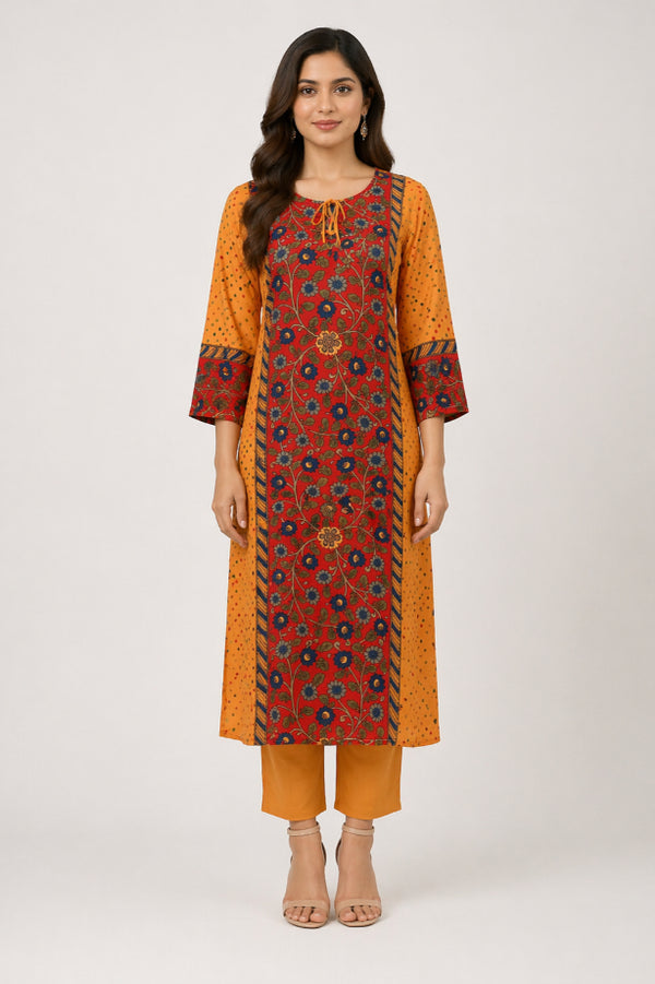 Floral Printed Kurti