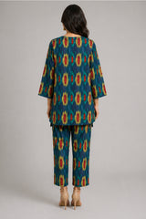 Printed Tunic with Trousers