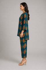 Printed Tunic with Trousers
