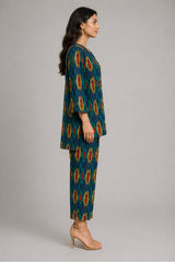 Printed Tunic with Trousers
