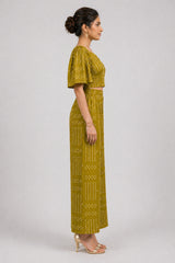 Cotton Printed Top with Palazzos