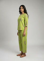 Printed Top with Palazzos