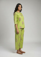 Printed Top with Palazzos