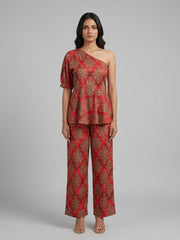 Printed Top with Palazzos