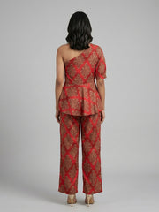 Printed Top with Palazzos