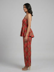 Printed Top with Palazzos