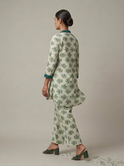 Cotton Printed Tunic with Palazzos