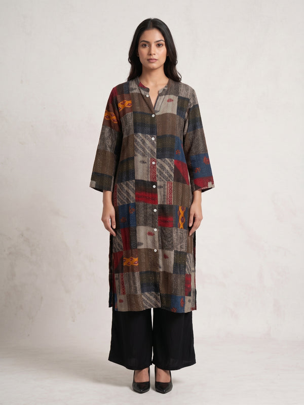 Woven Design Kurti
