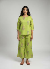 Printed Top with Palazzos