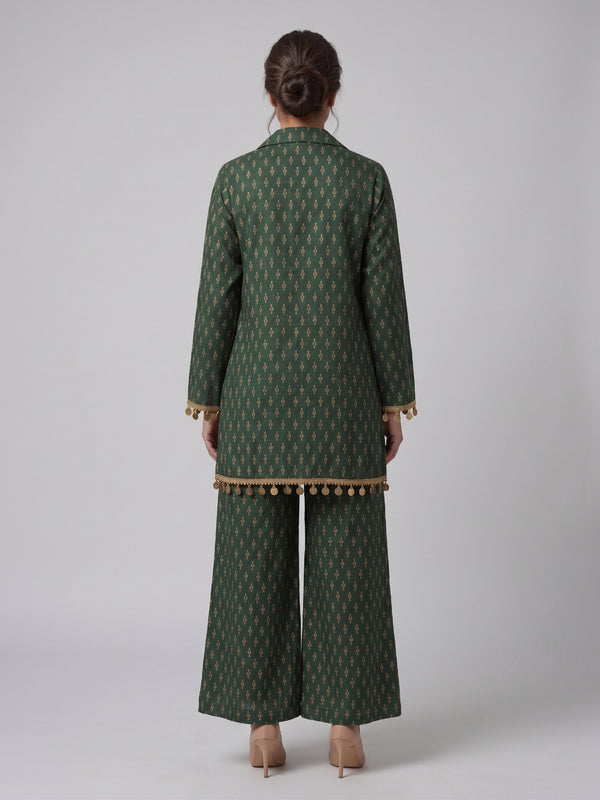 Cotton Printed Tunic with Palazzos