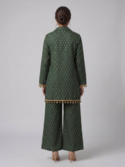 Cotton Printed Tunic with Palazzos