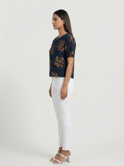 Geometric Print Top