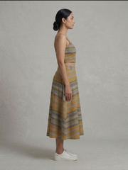 Striped Top with Skirt