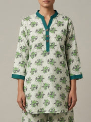 Cotton Printed Tunic with Palazzos