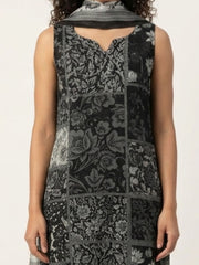 Women Ethnic Motifs Printed Regular Pure Cotton Kurta with Trousers & With Dupatta