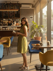 Striped Shirt Dress